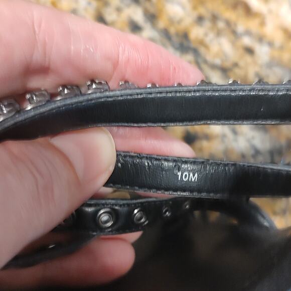 Michael Kors Black Heeled Sandals Size 10M - Picture 9 of 10